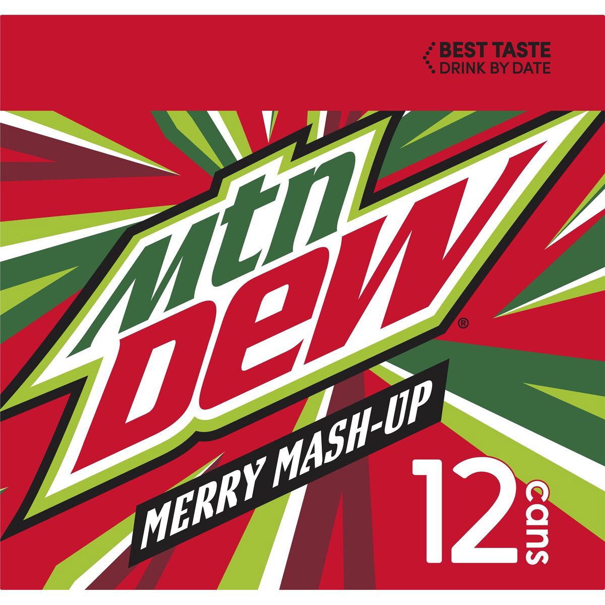 slide 4 of 5, Mountain Dew Soda, Cranberry Pomegranate - 9 lb, 9 lb