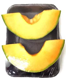 Fresh Cut Cantaloupe Slices