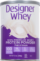 slide 1 of 1, Designer Protein Designer Whey Protein Powder 12 oz, 12 oz