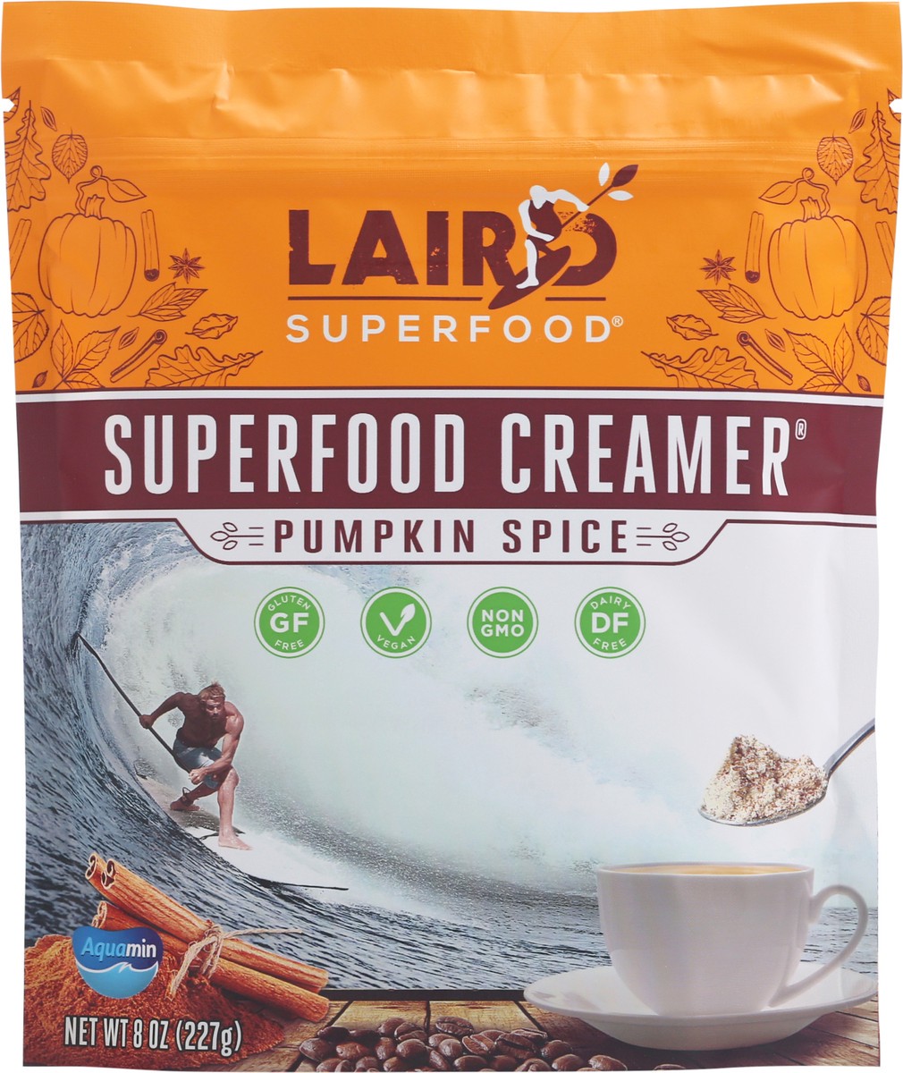 slide 2 of 9, Laird Superfood Pumpkin Spice Creamer 8 oz Pouch, 8 oz