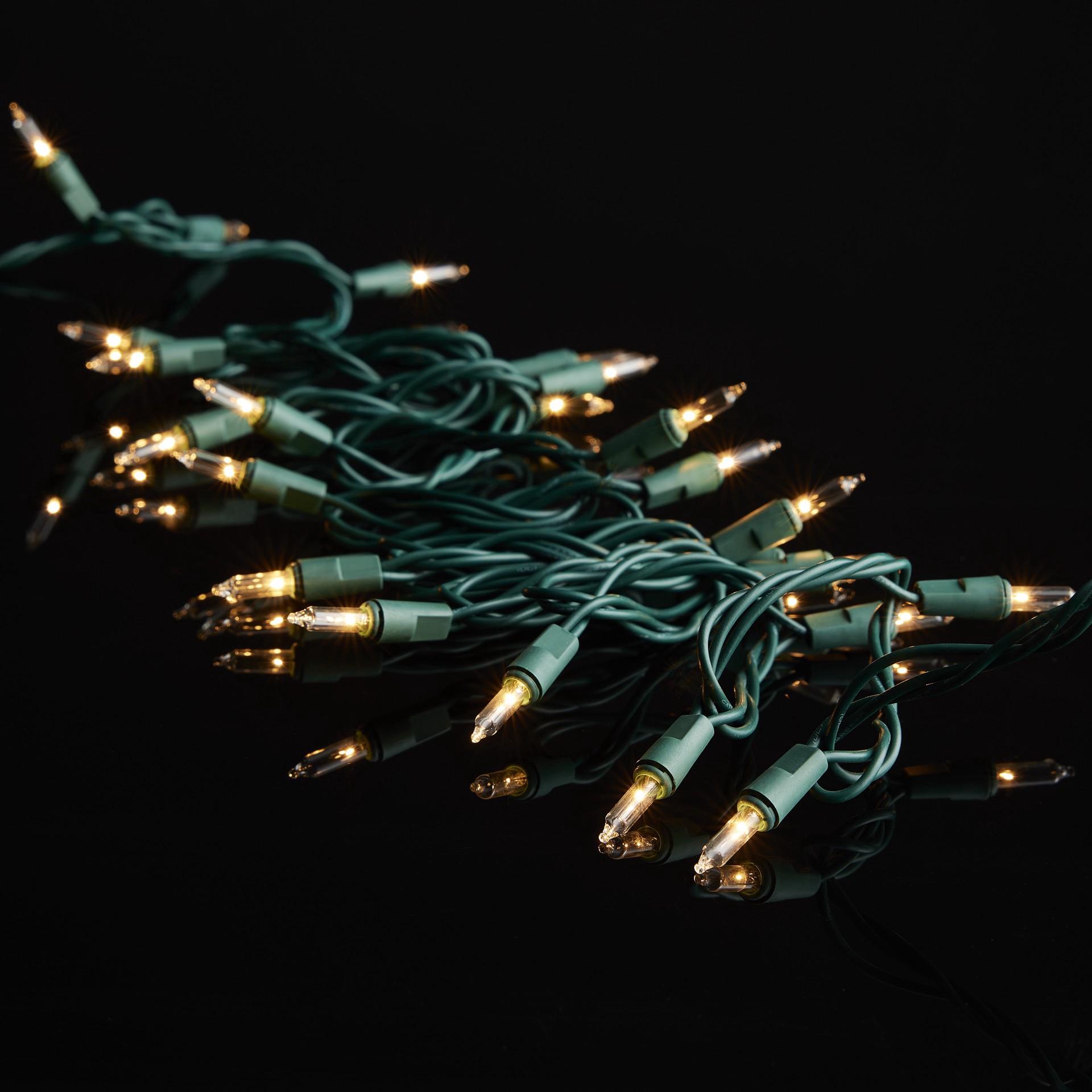 slide 3 of 5, 50ct. Creative Collection Shimmer Lights Green Vine By Ashland, 50 ct