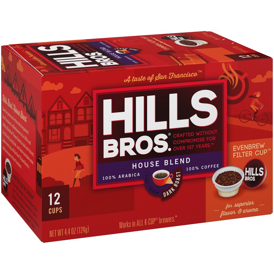 slide 6 of 7, Hills Bros. House Blend Coffee Pods - 12 ct, 12 ct