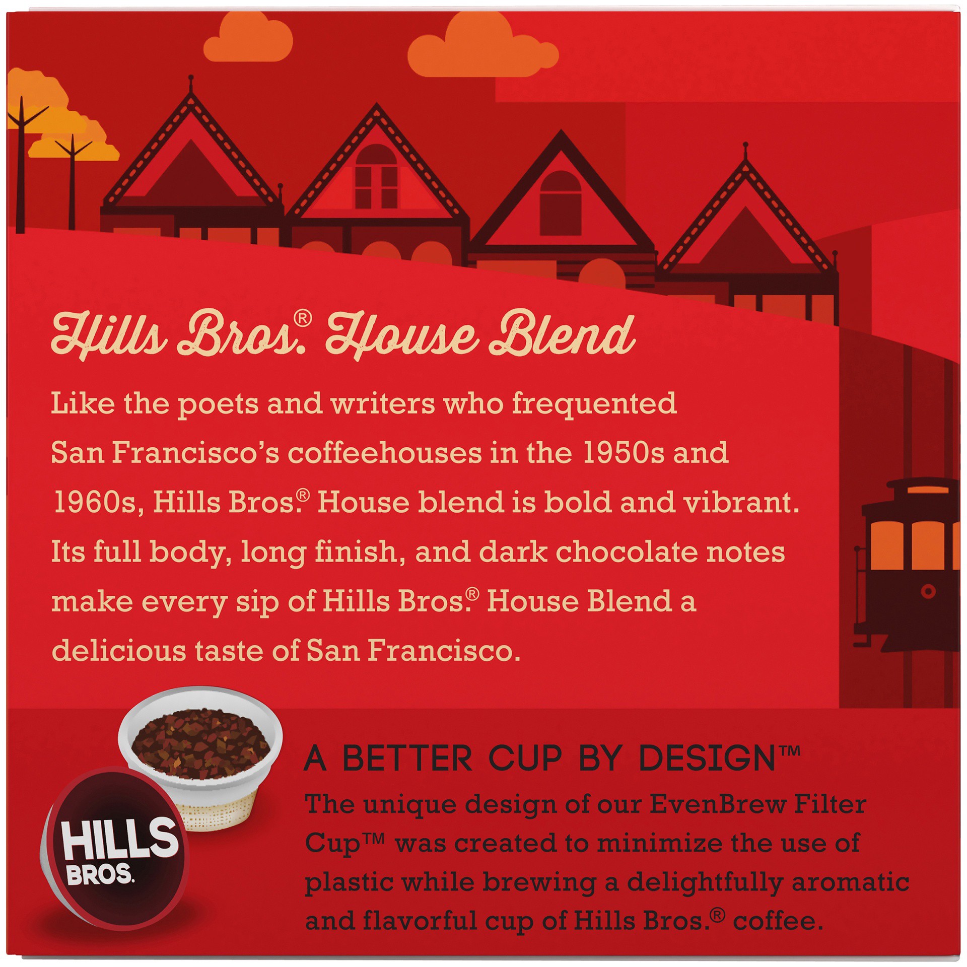 slide 2 of 7, Hills Bros. House Blend Coffee Pods - 12 ct, 12 ct