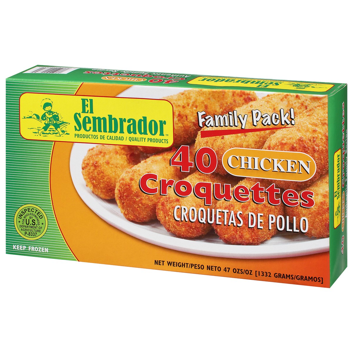 slide 6 of 9, El Sembrador Family Pack Chicken Croquettes 40 ea, 40 ct