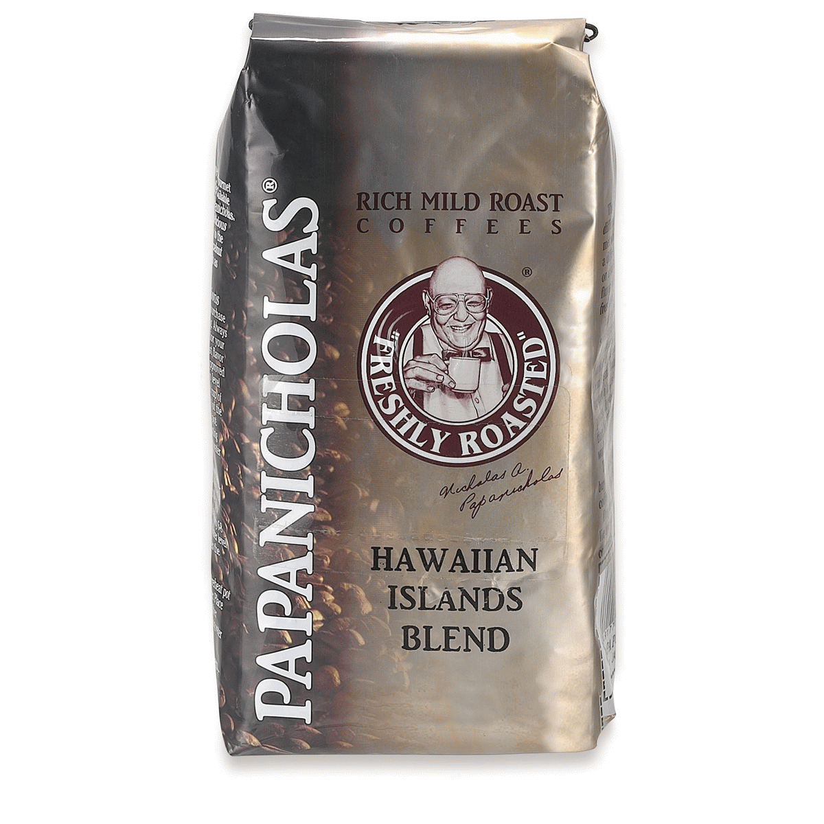 slide 1 of 1, PapaNicholas Hawaiian Islands Blend Light Roast Whole Bean Coffee, 12 oz