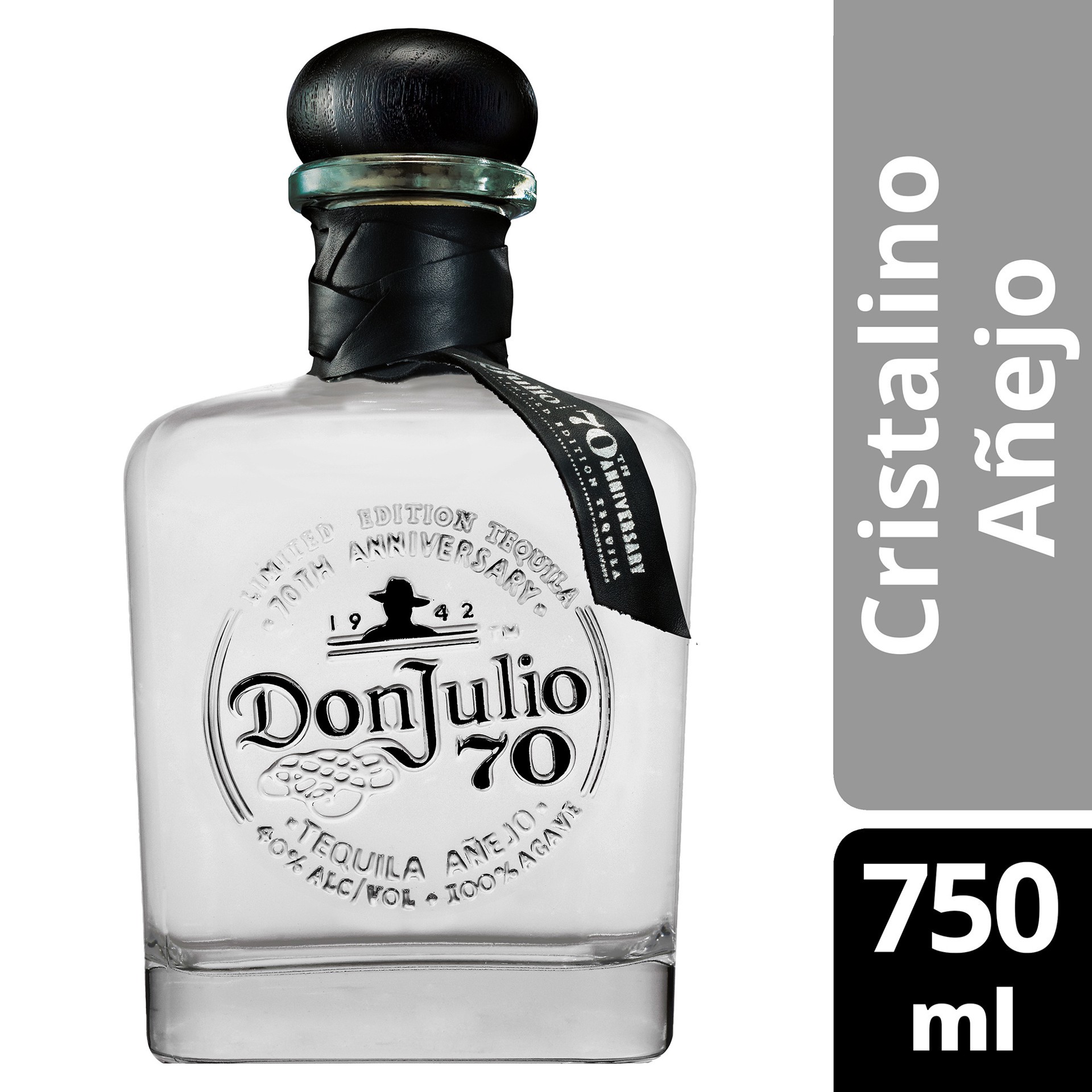 slide 2 of 5, Don Julio 70 Tequila Anejo Cristalino, 750 mL, 750 ml