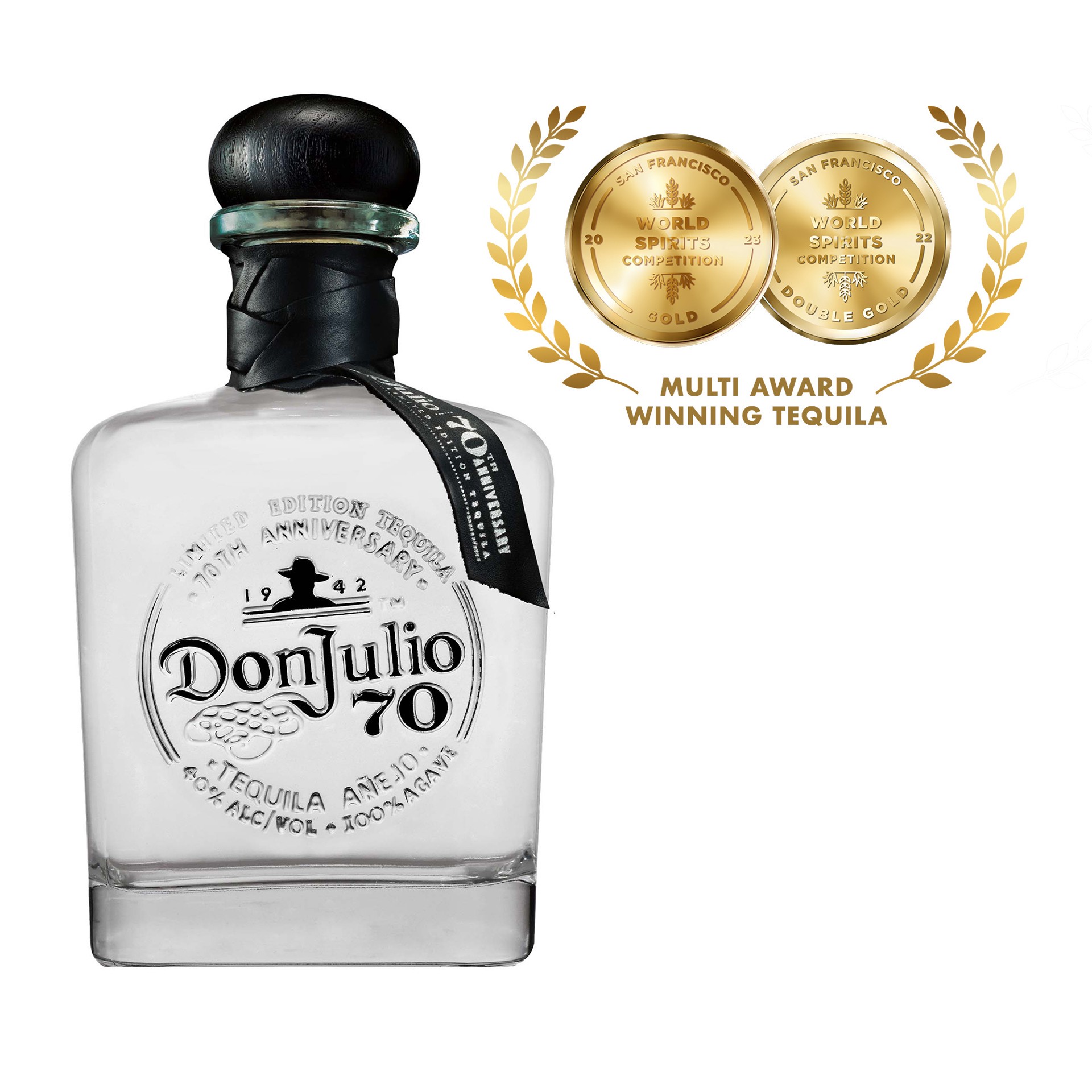 slide 4 of 5, Don Julio 70 Tequila Anejo Cristalino, 750 mL, 750 ml