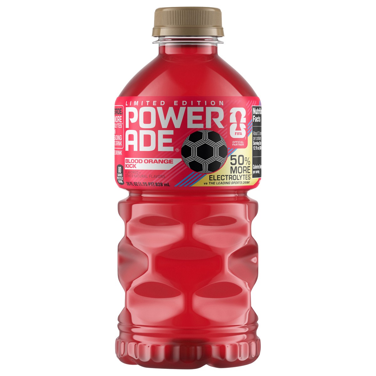 slide 1 of 5, "powerade Fifa Wc Bld Orange", 28 inoz in