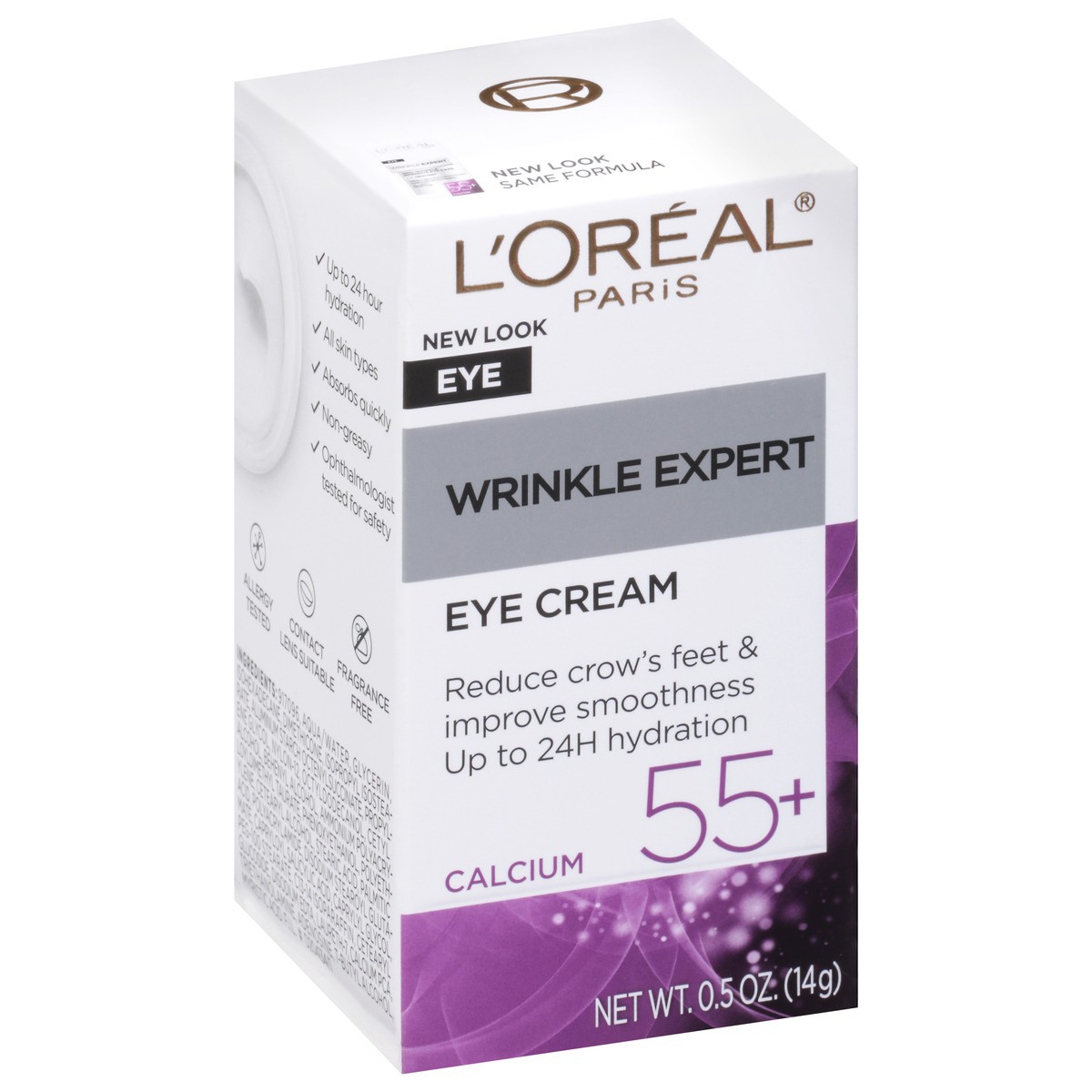 slide 2 of 9, L'Oréal Wrinkle Expert Eye Cream 0.5 oz, 0.5 oz