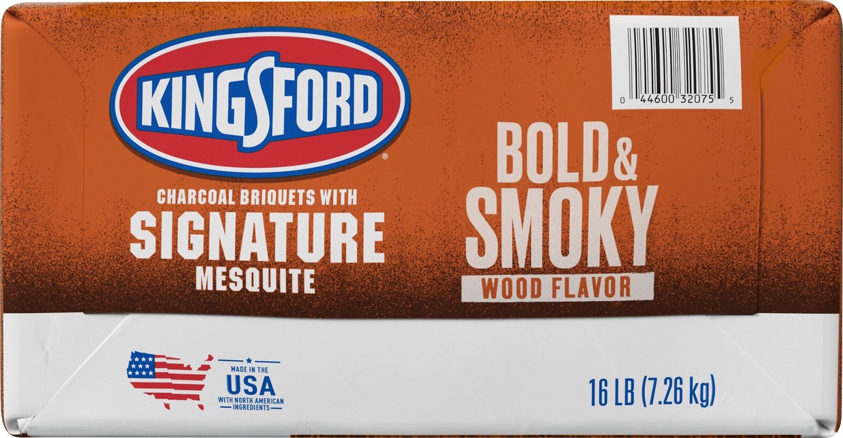 slide 3 of 9, Kingsford With Signature Mesquite Bold & Smoky Wood Charcoal Briquets 16 lb, 16 lb