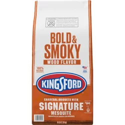 Kingsford Mesquite Charcoal Briquettes, BBQ Charcoal for Grilling, 16 Pounds
