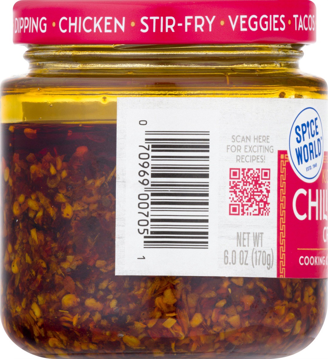 slide 7 of 9, Spice World Kickin' Chili Onion Crunch Cooking & Seasoning Blend - 6oz, per lb