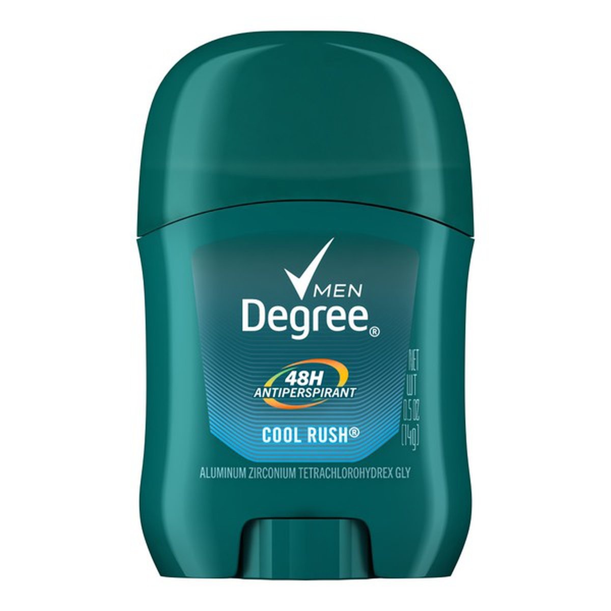 slide 1 of 1, Degree Antiperspirant Deodorant Cool Rush, 0.5 oz