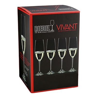 slide 1 of 1, Riedel Vivant Champagne Set, 4 ct