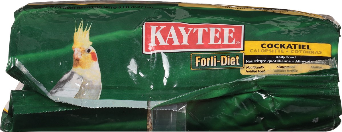 slide 4 of 9, Kaytee Forti-Diet Cockatiel Pet Food 5 lb, 5 lb