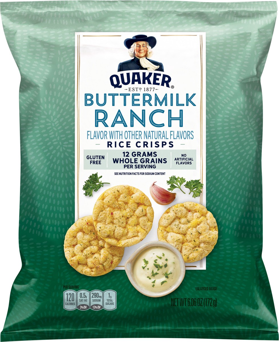 slide 2 of 7, Quaker Rice Crisps, 6.06 oz