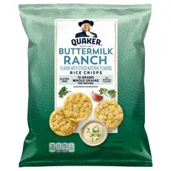 Quaker Rice Crisp Ranch Buttermilk - 6.06oz