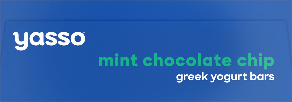 slide 9 of 9, Yasso Mint Chocolate Chip Frozen Greek Yogurt Bars, 4 ct
