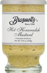 Braswell's Hot Horseradish Mustard 9 oz