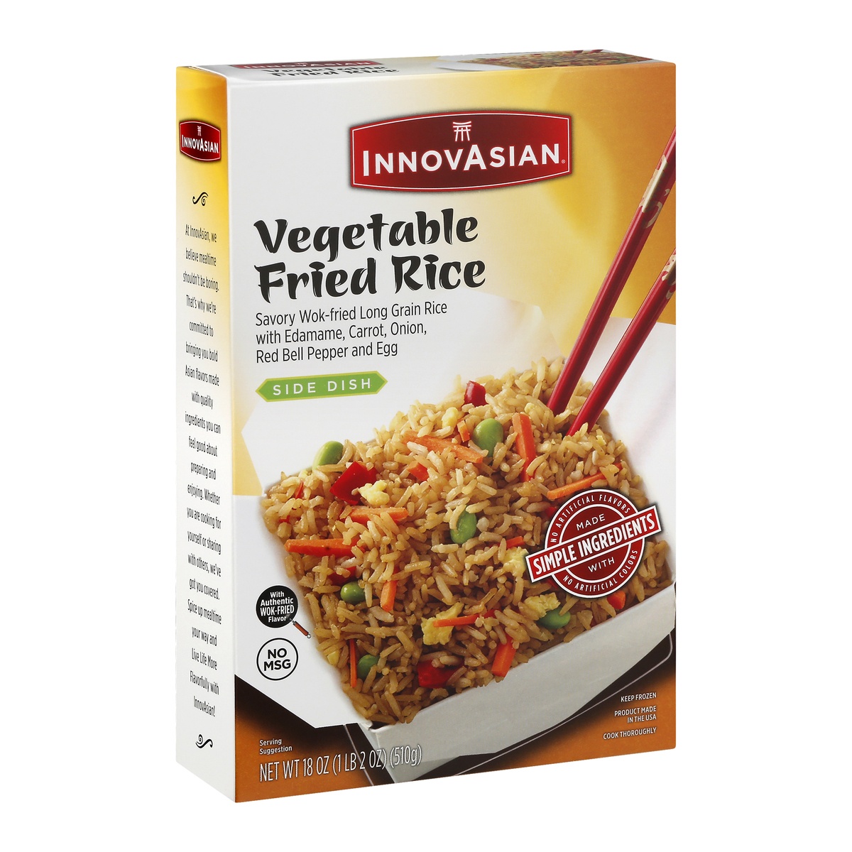 slide 2 of 11, InnovAsian Vegetable Fried Rice, 18 oz