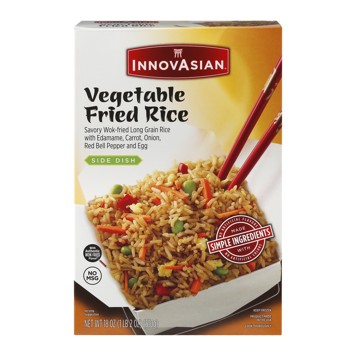 slide 1 of 11, InnovAsian Vegetable Fried Rice, 18 oz