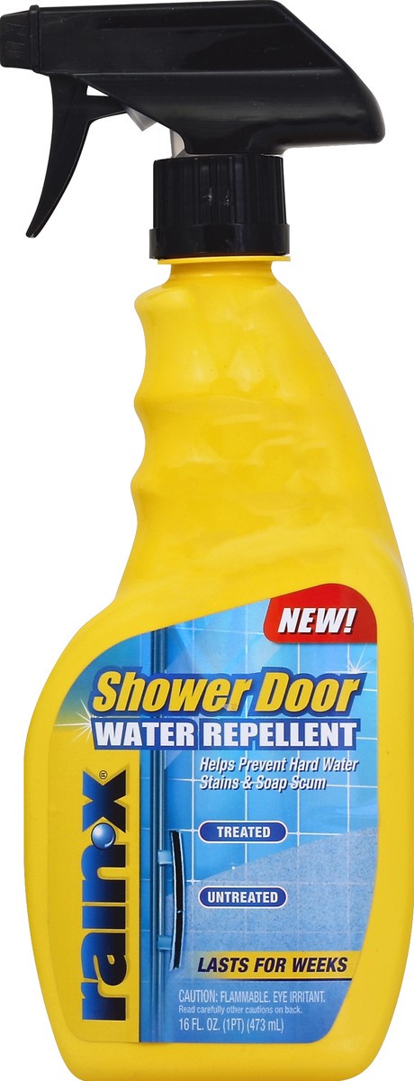 slide 1 of 3, Rain-X Shower Door Water Repellent, 16 fl oz