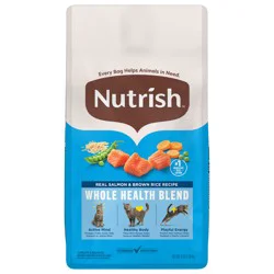 Rachael Ray Nutrish Real Salmon & Brown Rice Recipe Dry Cat Food, 3 lb. Bag (Rachael Ray)