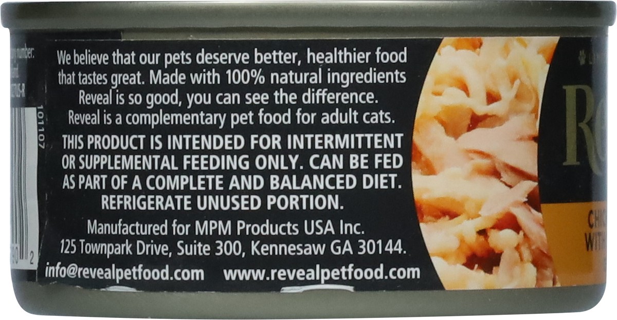 slide 6 of 10, Reveal Limited Ingredient Natural Grain Free, Chicken & Tuna in Broth Wet Food for Cats, 2.47 oz., 2.47 oz