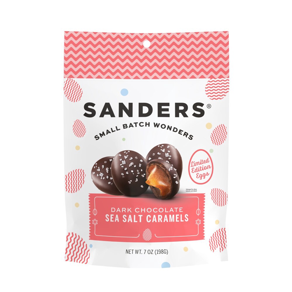 Sanders Dark Chocolate Caramel Egg 7 oz Shipt
