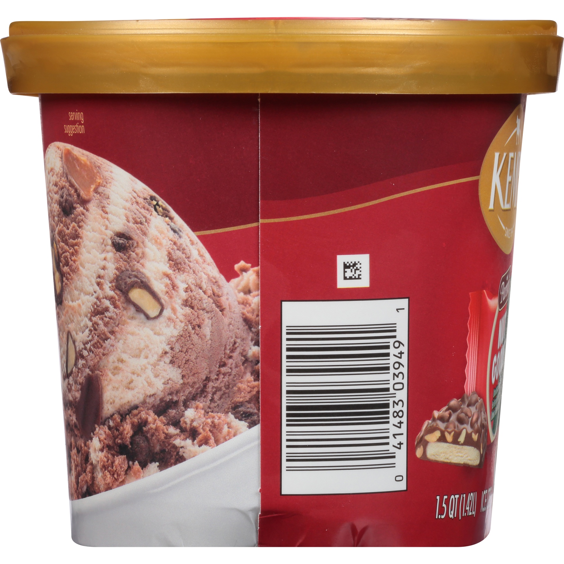 slide 4 of 8, Kemps Pearson's Nut Goodie Ice Cream 1.5 Qt. Tub, 1.5 qt