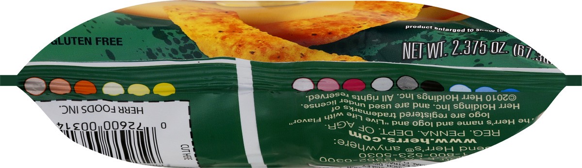 slide 6 of 11, Herr's Jalapeno Poppers Flavored Cheese Curls 2.375 oz, 2.375 oz