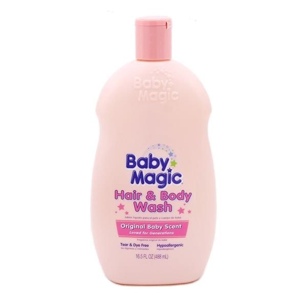 slide 1 of 7, Baby Magic Hair & Body Wash 16.5 oz, 16.5 fl oz