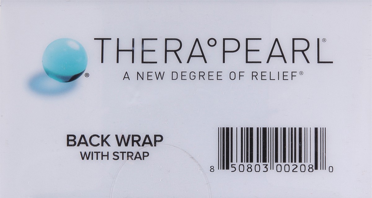 slide 7 of 9, TheraPearl Hot + Cold Reusable Pack Back Wrap with Strap 1 ea, 1 ct