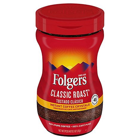 slide 1 of 4, Folgers Coffee, Unflavored, 3 oz
