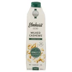 Elmhurst Unsweetened Milked Cashews Non-dairy Beverage