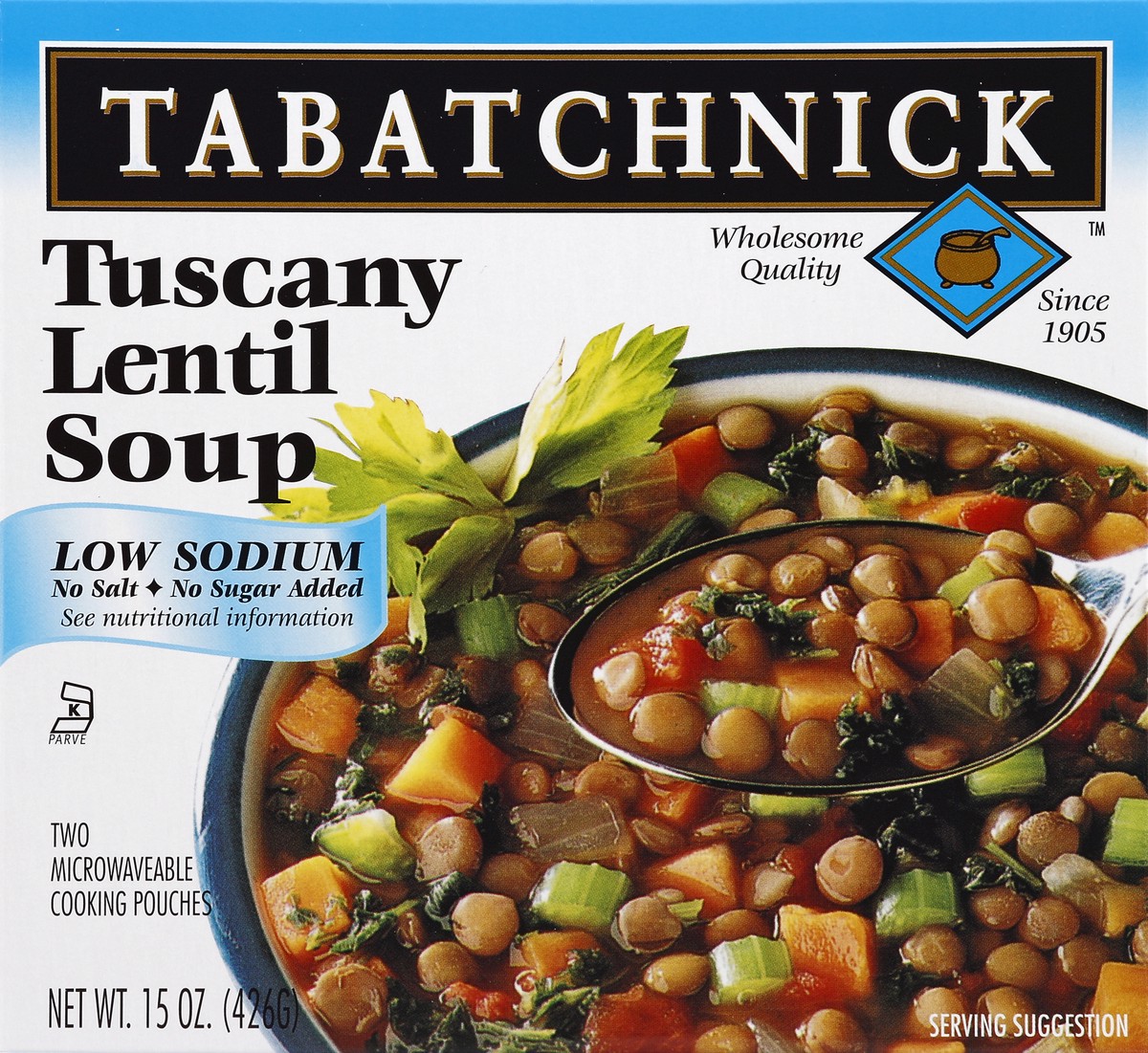 slide 1 of 5, Tabatchnick Tuscany Lentil Soup 2 ea, 2 ct