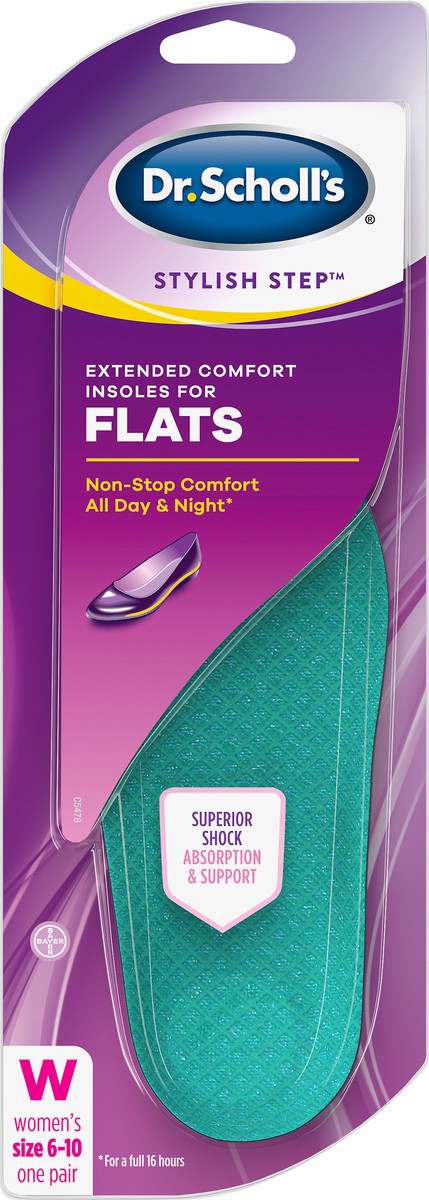 slide 2 of 4, Dr. Scholl's Step Comfort Flats, 1 pair