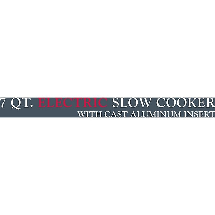 slide 7 of 17, All-Clad Slow Cooker with Aluminum Insert, 7 qt