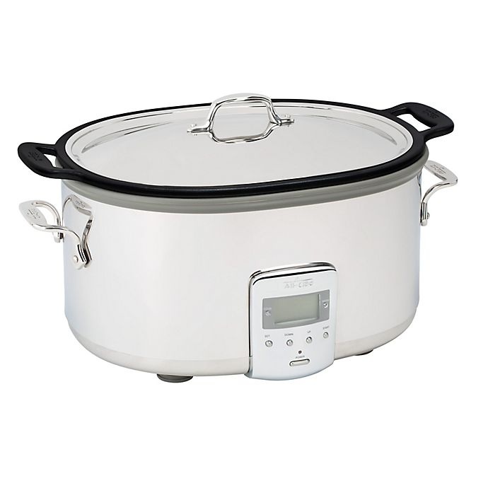 slide 9 of 17, All-Clad Slow Cooker with Aluminum Insert, 7 qt