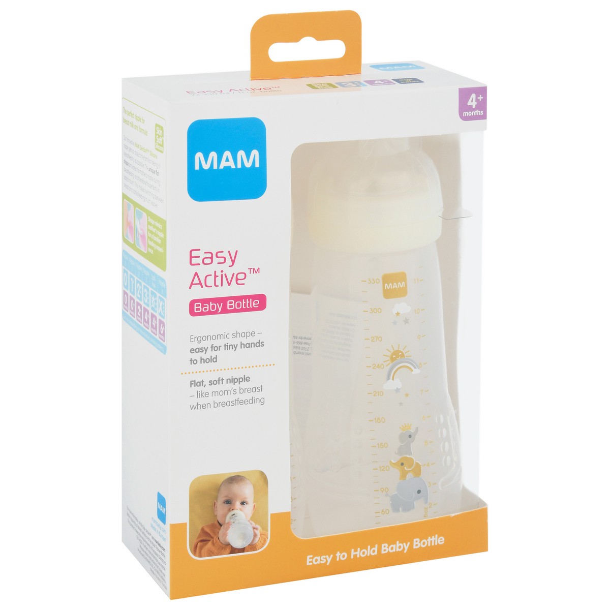 slide 3 of 9, MAM Easy Active Bottle, 2 ct