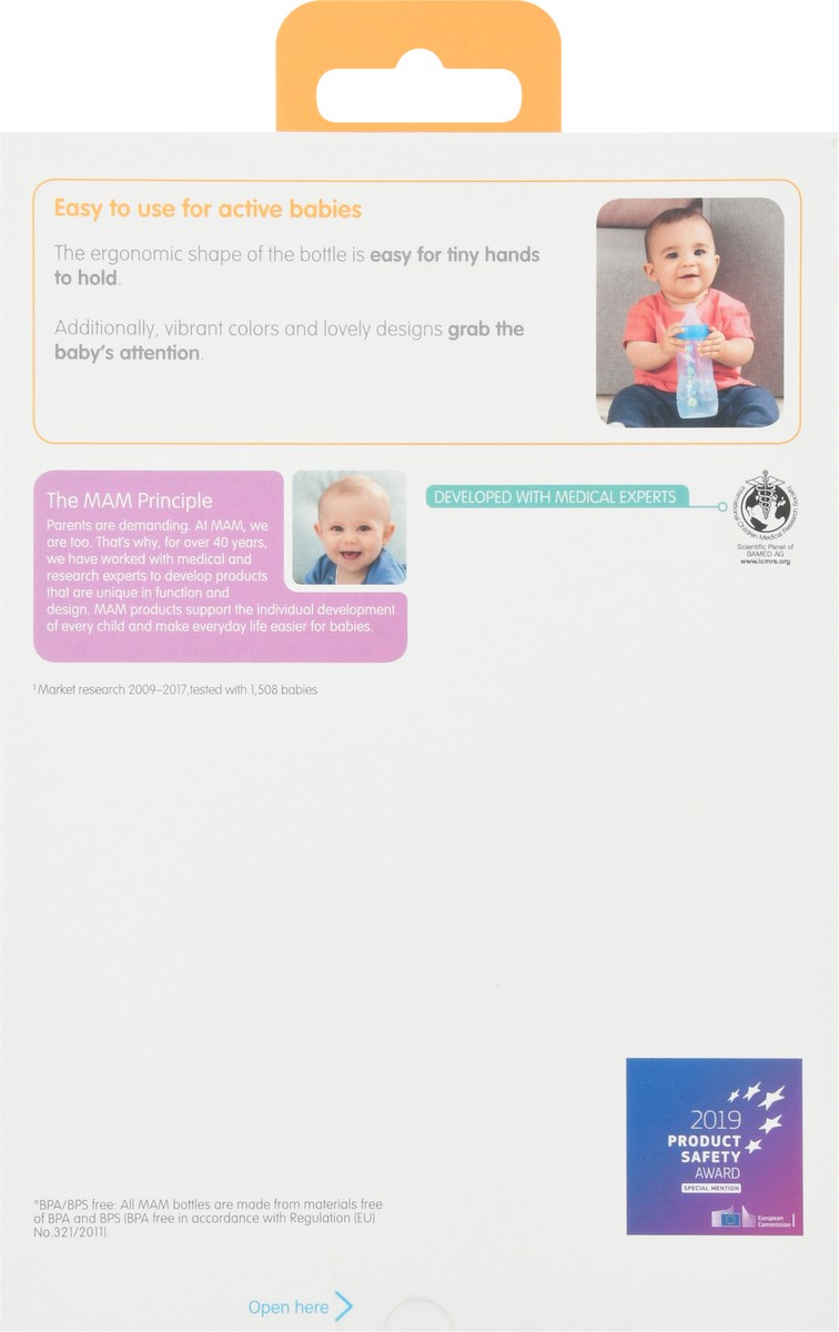 slide 8 of 9, MAM Easy Active Bottle, 2 ct