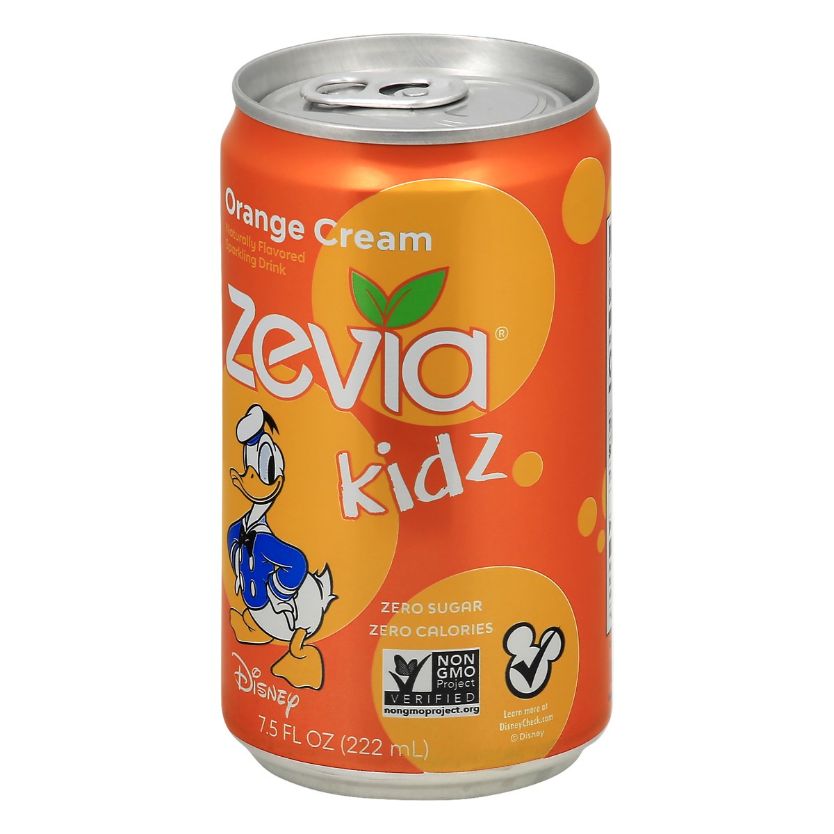 slide 2 of 11, Zevia Orange Cream Sparkling Drink 7.5 oz, 7.5 oz