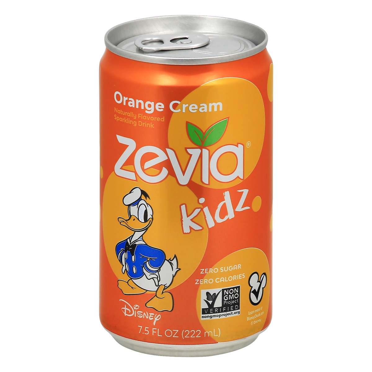 slide 1 of 11, Zevia Orange Cream Sparkling Drink 7.5 oz, 7.5 oz