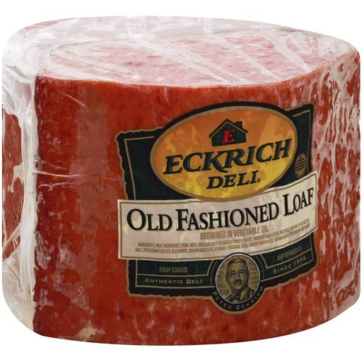 slide 1 of 1, Eckrich Old Fashioned Loaf, per lb