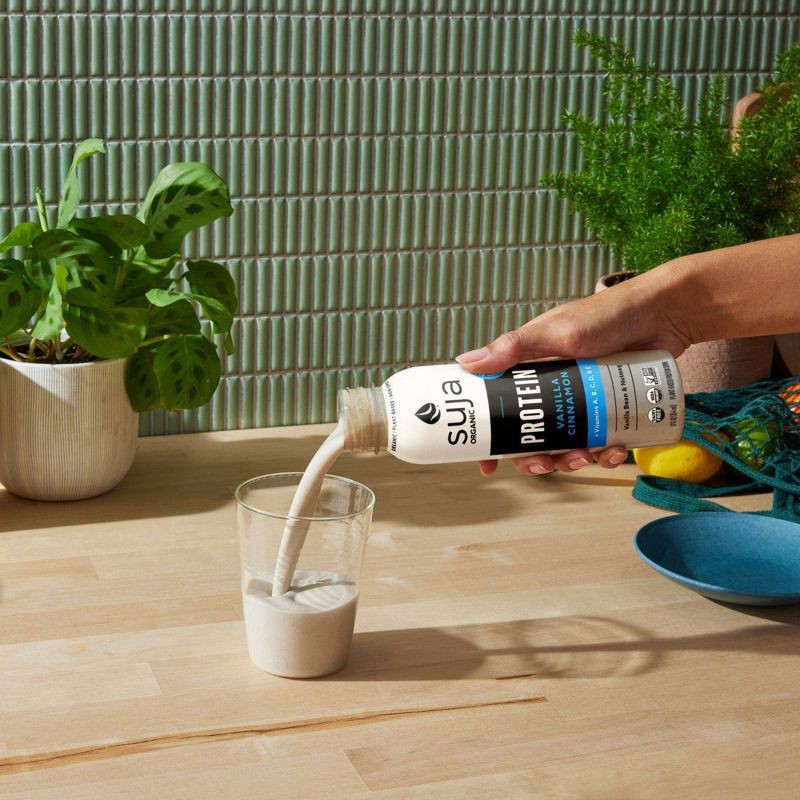 slide 2 of 7, Suja Organic Vanilla Cinnamon Protein Shake, 12 fl oz Bottle, 12 fl oz