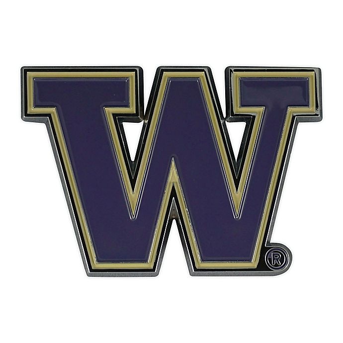 slide 1 of 2, NCAA University of Washington Color Emblem, 1 ct