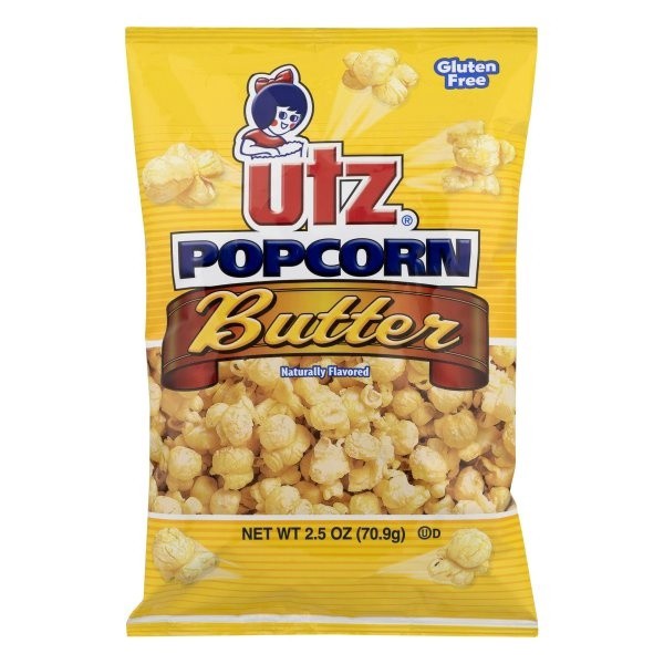 slide 1 of 1, Utz Butter Popcorn, 2.5 oz