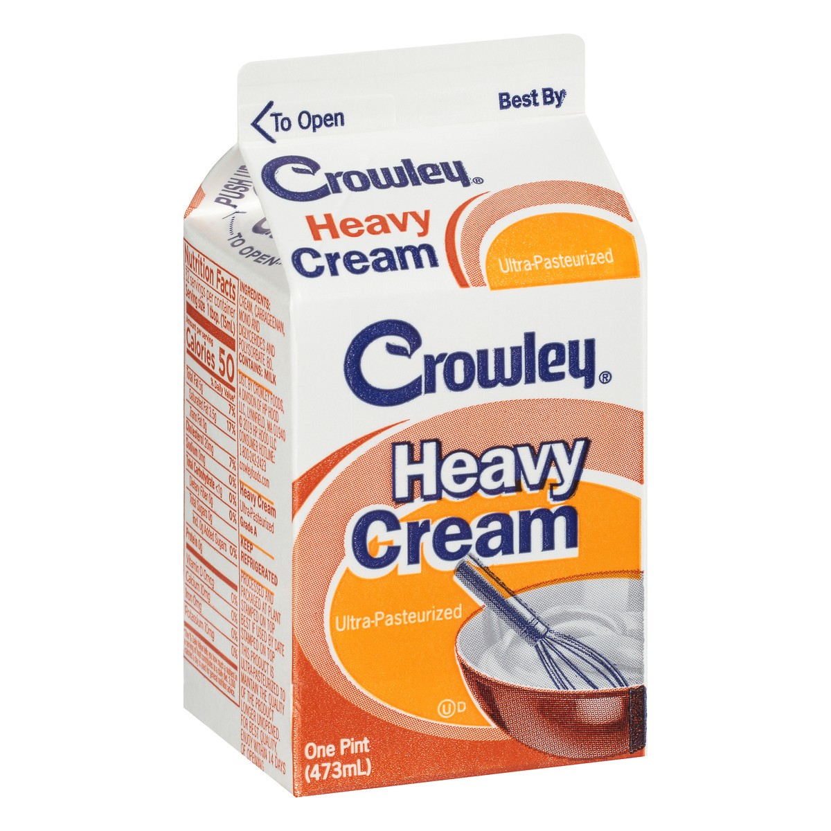 slide 2 of 10, Crowley 36% Heavy Cream, 16 oz