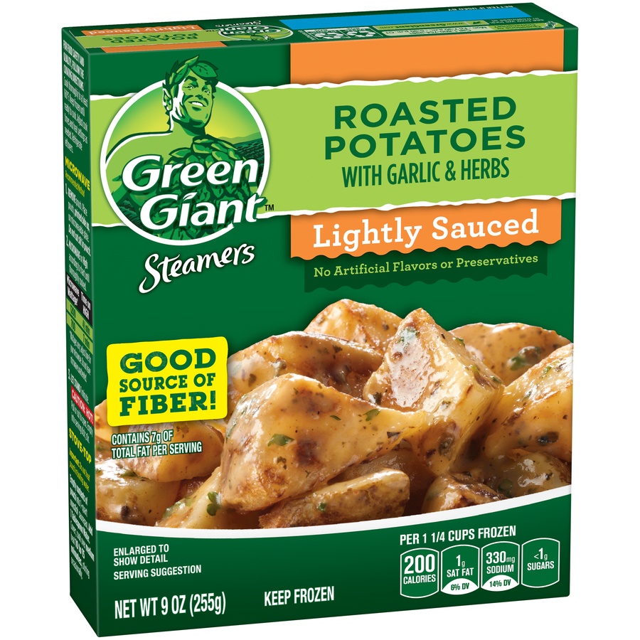 slide 1 of 1, Green Giant Roasted Potatoes With Garlic & Herbs, 9 oz