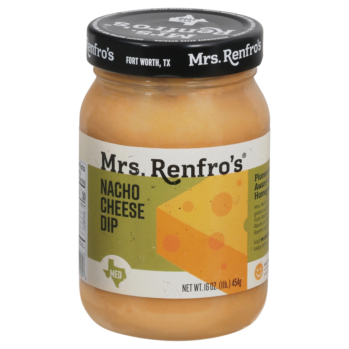 slide 1 of 1, Mrs. Renfro's Nacho Cheese Dip 16 oz, 